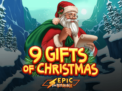pk555 9 Gifts of Christmas slot game